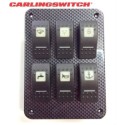 pannello elettrico 6 interruttori carling switch pannello elettrico 6 interruttori carling switch